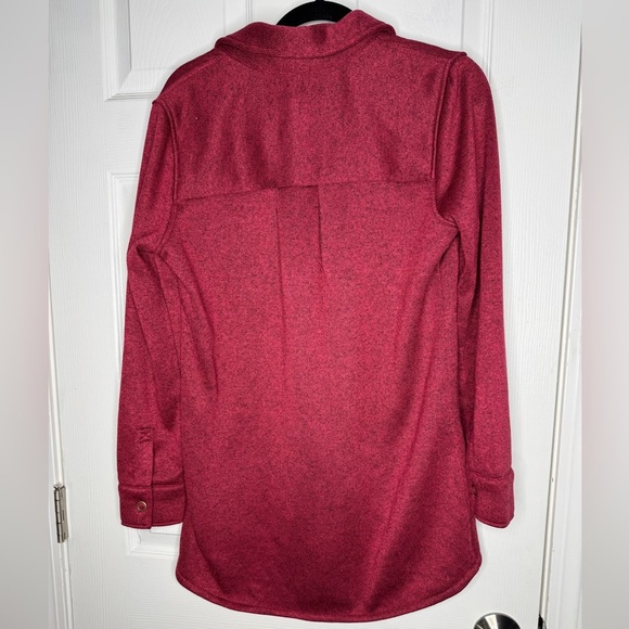 Soft Surroundings Women's‎ Willow Fleece Shacket Shirt Jacket  Size M - Picture 3 of 10